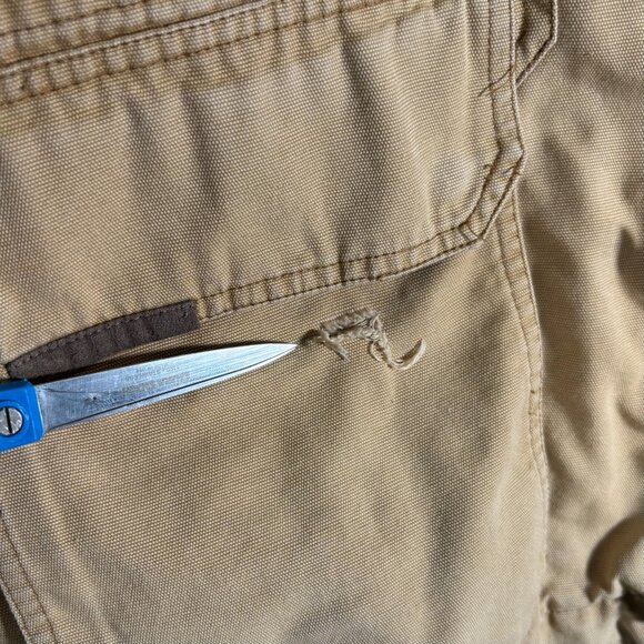 Cabela's Men's Sherpa Lined Utility Chore Barn Coat Primaloft 100% Cotton XL Reg - Picture 12 of 16